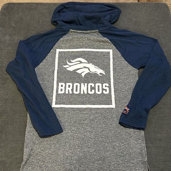 Denver Broncos Lightweight Hoodie-Small - Picture 4 of 7